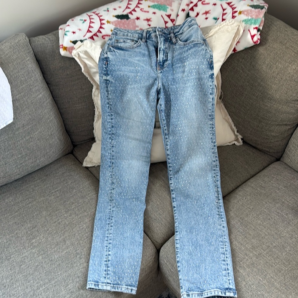 NWOT PILCRO Rhinestonese Jeans